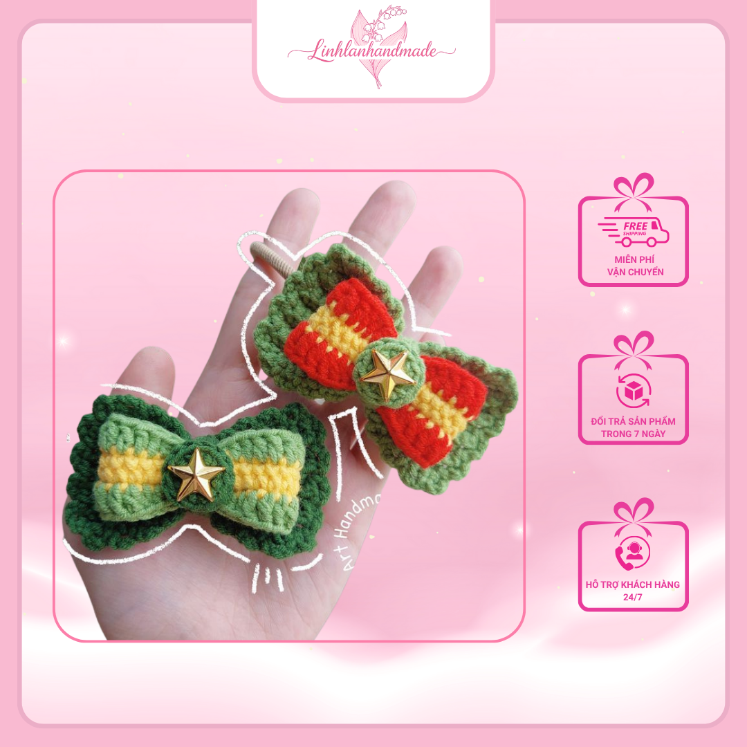 kep-toc-quan-doi Kẹp Tóc Quân Đội Handmade