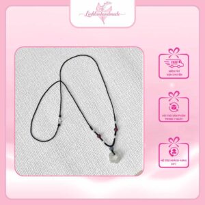 Dây chuyền handmade dây nhỏ màu đen