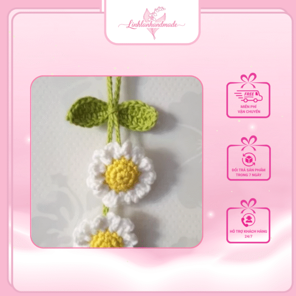 móc khóa, móc treo len handmade
