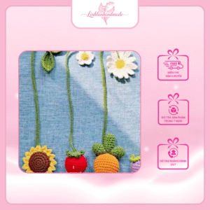 móc khóa, móc treo len handmade