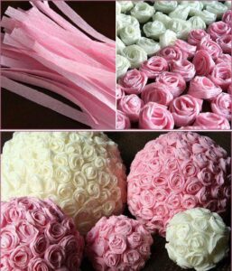 Cổng hoa cưới handmade