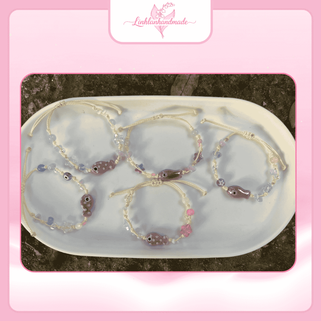 các kiểu vòng tay handmade đẹp