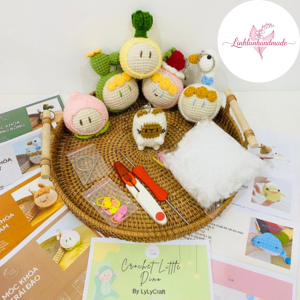 nguyên liệu làm móc khóa handmade