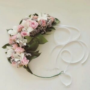 Vòng hoa đội đầu handmade