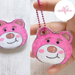 làm móc khóa handmade bằng giấy