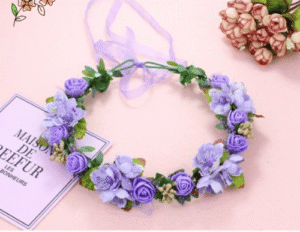Vòng hoa đội đầu handmade
