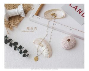 ảnh vòng cổ vỏ sò đẹp mắt