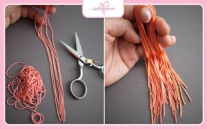 Cách làm vòng tay handmade bằng chỉ thêu