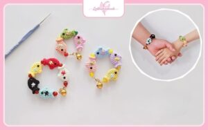 Cách làm vòng tay handmade bằng len