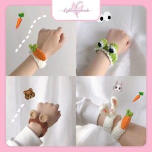 Vòng tay handmade bằng len