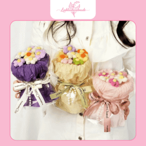 hoa handamde bằng len