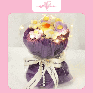 hoa handmade bằng len