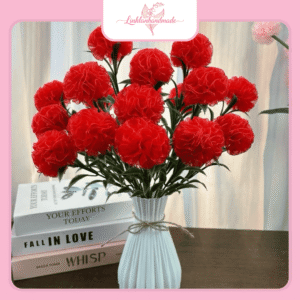 làm hoa handmade bằng ruy băng