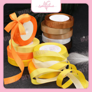 làm hoa handmade bằng ruy băng