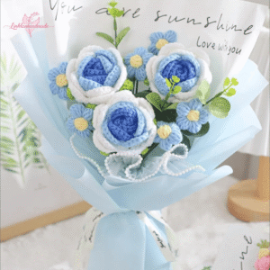 hoa handmade bằng len