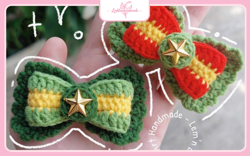 Kẹp Tóc Quân Đội Dễ Thương