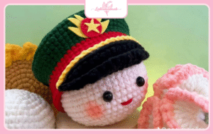 Kẹp Tóc Quân Đội Hình Chú Bộ Đội