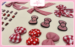 Kẹp Tóc Handmade Nơ Vải