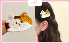 Kẹp Tóc Handmade Len Móc