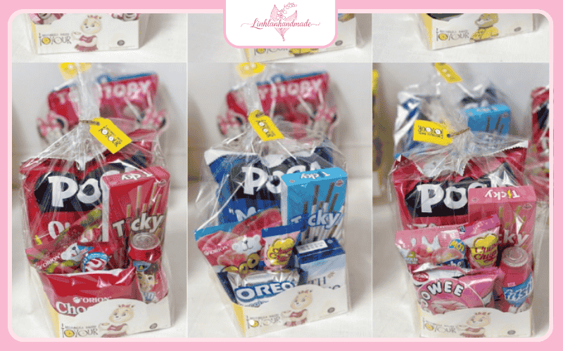 Ảnh bìa set quà bánh kẹo mini