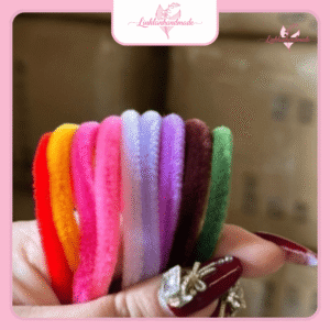 làm hoa handmade bằng kẽm nhung