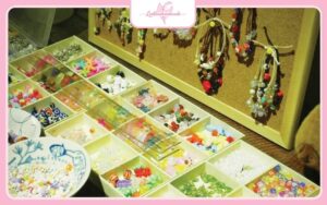 vài nguyên liệu vòng tay handmade