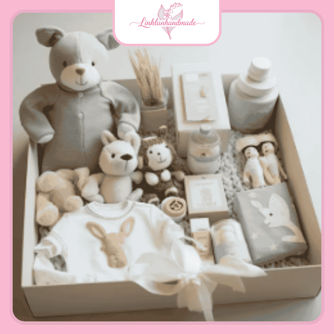 Set Quà Tặng Thôi Nôi Bé Gái
